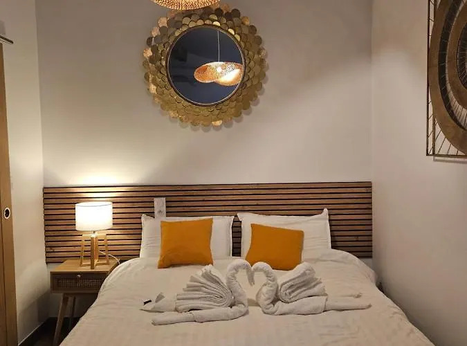 Hébergement de vacances Gîte Luxe 4 étoiles -Douce Harmonie Massages&Grand SPA 5 places - Indépendant -Au calme -Jardin - Clim - Parking à 5 min Carcassonne - 2 Adultes 1 bébé de 0 à 2 ans Villemoustaussou