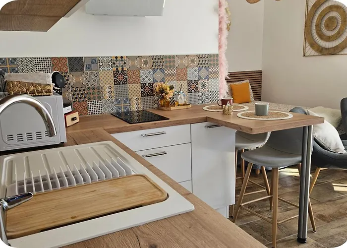Gîte Luxe 4 étoiles -Douce Harmonie Massages&Grand SPA 5 places - Indépendant -Au calme -Jardin - Clim - Parking à 5 min Carcassonne - 2 Adultes 1 bébé de 0 à 2 ans Hébergement de vacances *