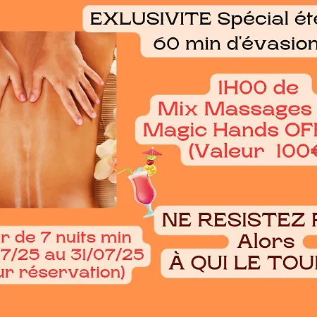 - Luxe 4 Etoiles -douce Harmonie Massages & 5 Places -cocon Discret Insolite Sans Vis A Vis En Toute Serenite - 5 Min Carcassonne
