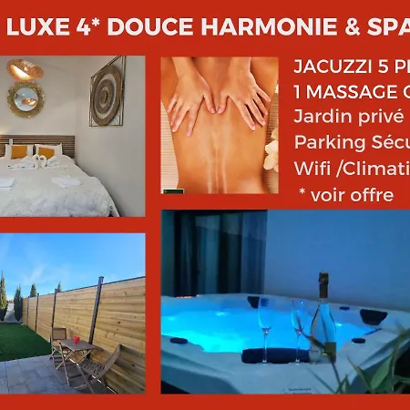 - Luxe 4 Etoiles -douce Harmonie Massages & 5 Places -cocon Discret Insolite Sans Vis A Vis En Toute Serenite - 5 Min Carcassonne *